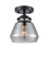 Nouveau One Light Semi-Flush Mount in Oil Rubbed Bronze (405|2841COBG173)