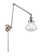 Franklin Restoration One Light Swing Arm Lamp in Polished Nickel (405|238PNG322)