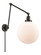 Franklin Restoration One Light Swing Arm Lamp in Oil Rubbed Bronze (405|238OBG20112)