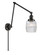 Franklin Restoration One Light Swing Arm Lamp in Matte Black (405|238BKG302)