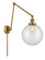 Franklin Restoration One Light Swing Arm Lamp in Brushed Brass (405|238BBG20210)