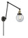 Franklin Restoration LED Swing Arm Lamp in Black Antique Brass (405|238BABG2046LED)