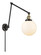 Franklin Restoration LED Swing Arm Lamp in Black Antique Brass (405|238BABG2018LED)
