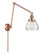 Franklin Restoration LED Swing Arm Lamp in Antique Copper (405|238ACG172LED)