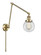 Franklin Restoration LED Swing Arm Lamp in Antique Brass (405|238ABG2026LED)