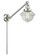 Franklin Restoration One Light Swing Arm Lamp in Brushed Satin Nickel (405|237SNG532)