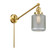 Franklin Restoration One Light Swing Arm Lamp in Satin Gold (405|237SGG262)
