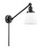 Franklin Restoration One Light Swing Arm Lamp in Matte Black (405|237BKG61)