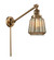 Franklin Restoration LED Swing Arm Lamp in Brushed Brass (405|237BBG146LED)