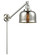 Franklin Restoration LED Swing Arm Lamp in Black Antique Brass (405|237BABG20110LED)