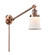 Franklin Restoration LED Swing Arm Lamp in Antique Copper (405|237ACG181SLED)