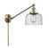 Franklin Restoration LED Swing Arm Lamp in Antique Brass (405|237ABG74LED)