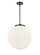 Franklin Restoration Three Light Pendant in Matte Black (405|2213SBKG20116)