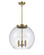 Ballston Three Light Pendant in Antique Brass (405|2213SABG12416)