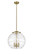 Ballston LED Pendant in Antique Brass (405|2213SABG121316LED)