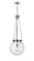 Essex One Light Pendant in Polished Nickel (405|2211PPNG20414)