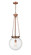 Essex One Light Pendant in Antique Copper (405|2211PACG20414)