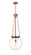 Essex One Light Pendant in Antique Copper (405|2211PACG20214)