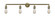 Franklin Restoration Four Light Bath Vanity in Antique Brass (405|215AB)