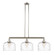 Franklin Restoration LED Island Pendant in Polished Nickel (405|213PNG713LLED)