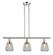 Franklin Restoration Three Light Island Pendant in Polished Nickel (405|213PNG142)