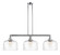 Franklin Restoration LED Island Pendant in Polished Chrome (405|213PCG713LLED)