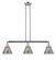Franklin Restoration Three Light Island Pendant in Polished Chrome (405|213PCG43)