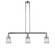 Franklin Restoration LED Island Pendant in Polished Chrome (405|213PCG182SLED)