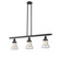 Franklin Restoration LED Island Pendant in Matte Black (405|213BKG194LED)