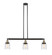 Franklin Restoration LED Island Pendant in Black Antique Brass (405|213BABG513LED)
