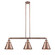 Franklin Restoration LED Island Pendant in Antique Copper (405|213ACM13ACLED)