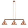 Franklin Restoration Three Light Island Pendant in Antique Copper (405|213ACM10AC)