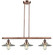 Franklin Restoration LED Island Pendant in Antique Copper (405|213ACG2LED)
