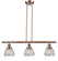 Franklin Restoration Three Light Island Pendant in Antique Copper (405|213ACG172)