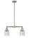 Franklin Restoration LED Island Pendant in Brushed Satin Nickel (405|209SNG54LED)