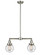 Franklin Restoration LED Island Pendant in Brushed Satin Nickel (405|209SNG2046LED)