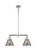 Franklin Restoration Two Light Island Pendant in Polished Nickel (405|209PNG43)