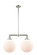 Franklin Restoration LED Island Pendant in Polished Nickel (405|209PNG20112LED)
