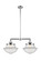 Franklin Restoration Two Light Island Pendant in Polished Chrome (405|209PCG542)