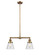 Franklin Restoration LED Island Pendant in Brushed Brass (405|209BBG64LED)