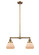 Franklin Restoration LED Island Pendant in Brushed Brass (405|209BBG171LED)