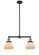 Franklin Restoration LED Island Pendant in Black Antique Brass (405|209BABG171LED)