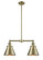 Franklin Restoration LED Island Pendant in Antique Brass (405|209ABM13ABLED)