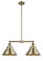 Franklin Restoration LED Island Pendant in Antique Brass (405|209ABM10ABLED)