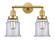 Franklin Restoration Two Light Bath Vanity in Satin Gold (405|208SGG182)