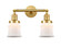 Franklin Restoration Two Light Bath Vanity in Satin Gold (405|208SGG181S)