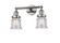 Franklin Restoration Two Light Bath Vanity in Polished Nickel (405|208PNG184S)