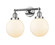 Franklin Restoration Two Light Bath Vanity in Polished Chrome (405|208PCG2018)