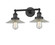 Franklin Restoration Two Light Bath Vanity in Matte Black (405|208BKG2)