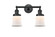 Franklin Restoration LED Bath Vanity in Matte Black (405|208BKG181SLED)